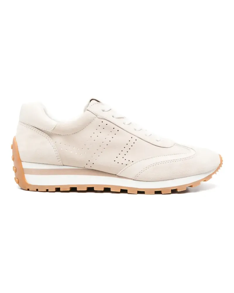 Ralph Lauren Dani Perf Sneakers mit perforierten Einsätzen - Nude Nude