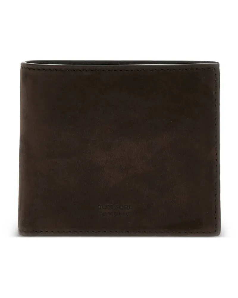 Tom Ford Portemonnaie aus Wildleder - Braun Braun