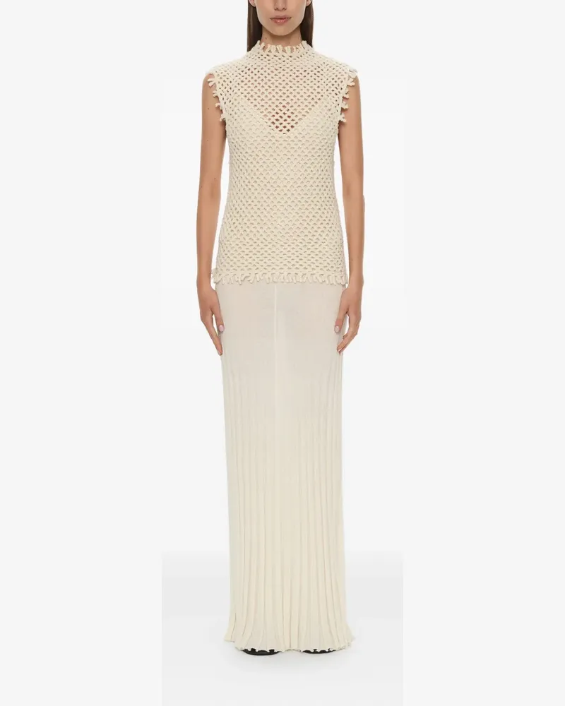 Christopher Esber Maxikleid mit Trägern - Nude Nude