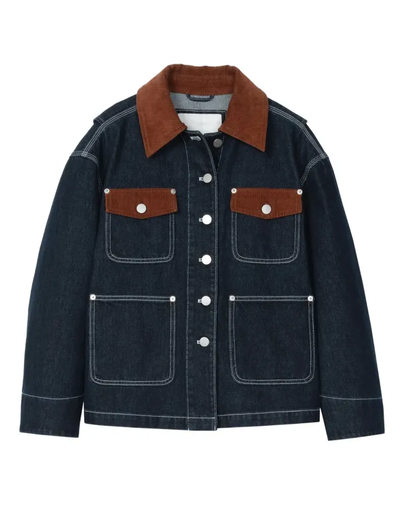 3.1 phillip lim Jacke mit langen Ärmeln - Blau Blau