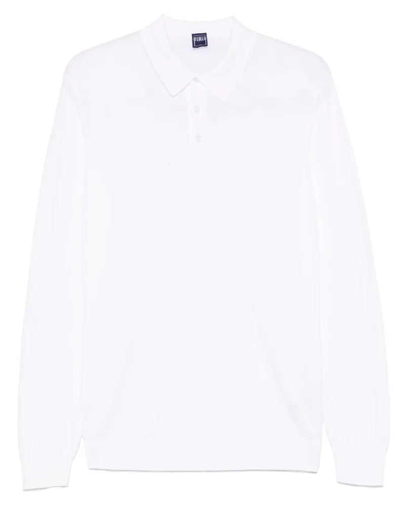 Fedeli Sportman Poloshirt - Weiß Weiß