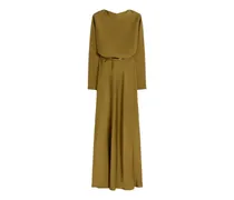 Pentola Maxikleid mit langen Ärmeln - Grün