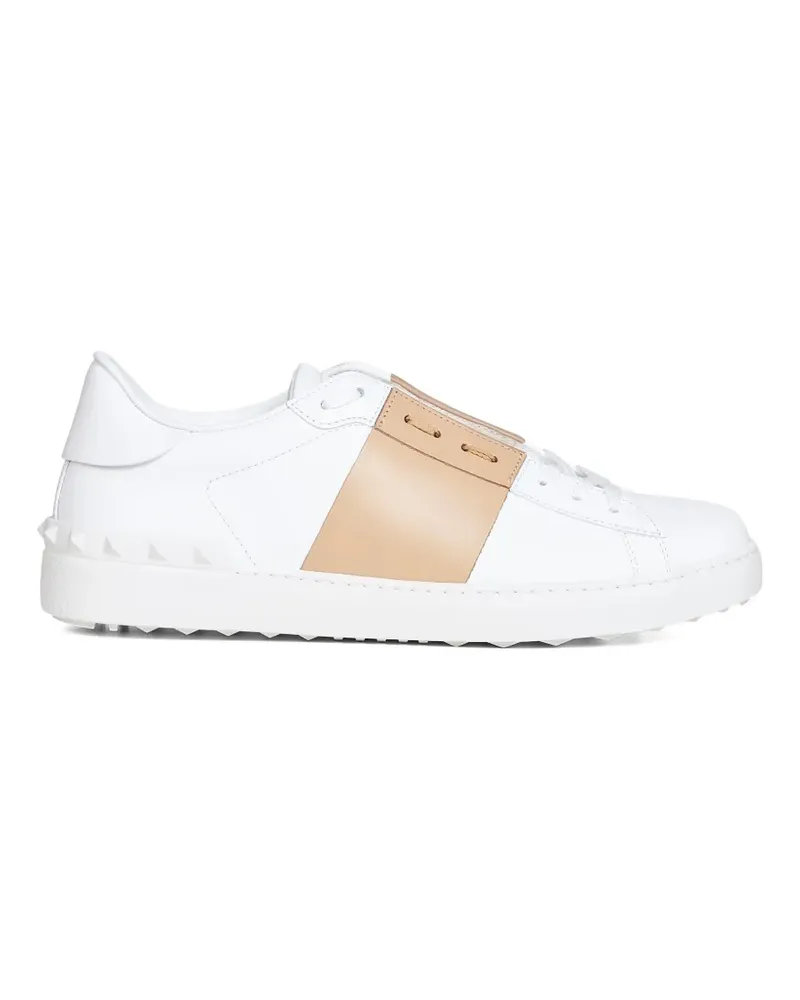 Valentino Garavani Open leather sneakers - Weiß Weiß
