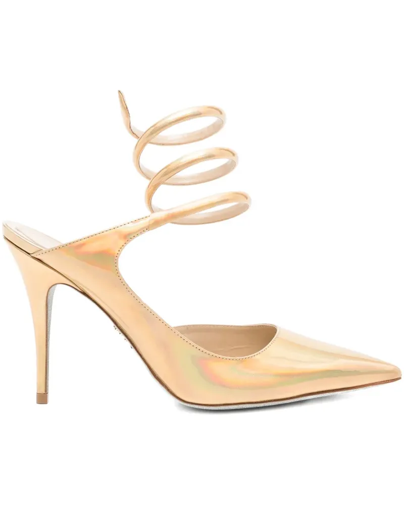René Caovilla Cleo Pumps - Gelb Gelb