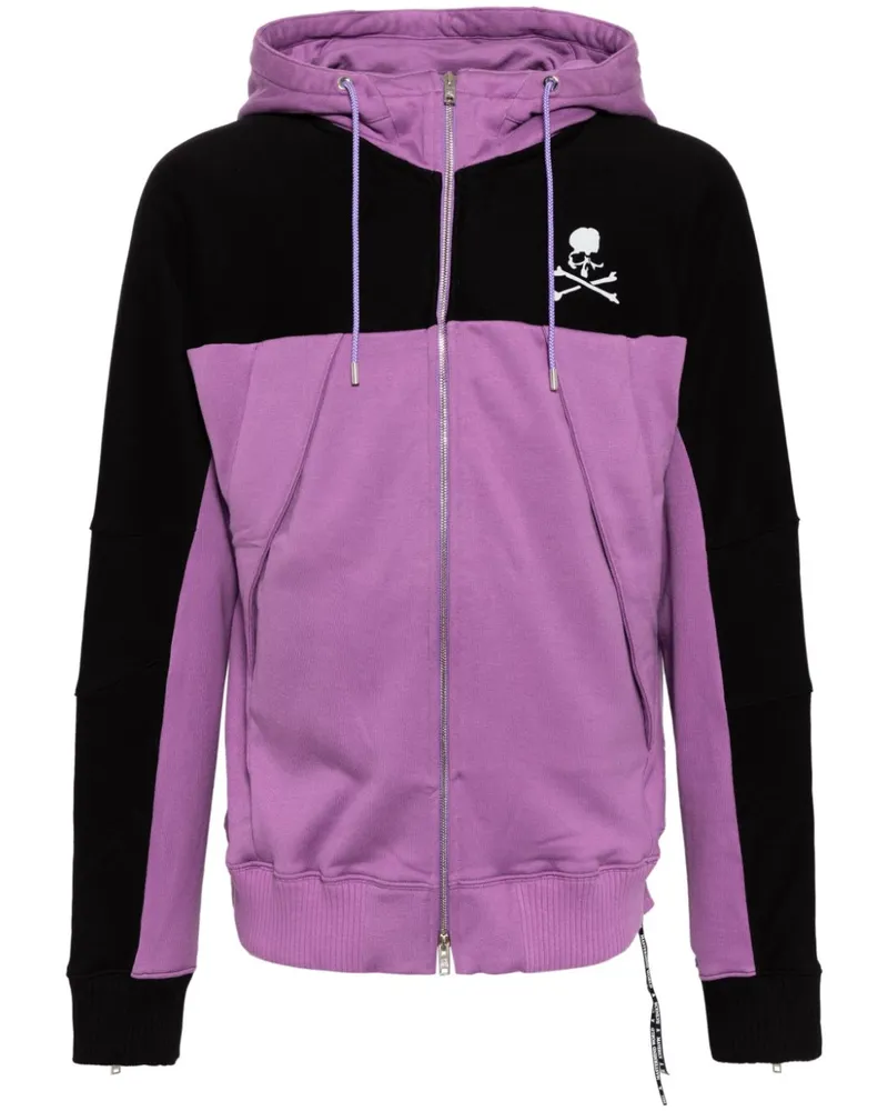 Mastermind World Kapuzenjacke mit Reißverschluss - Violett Violett