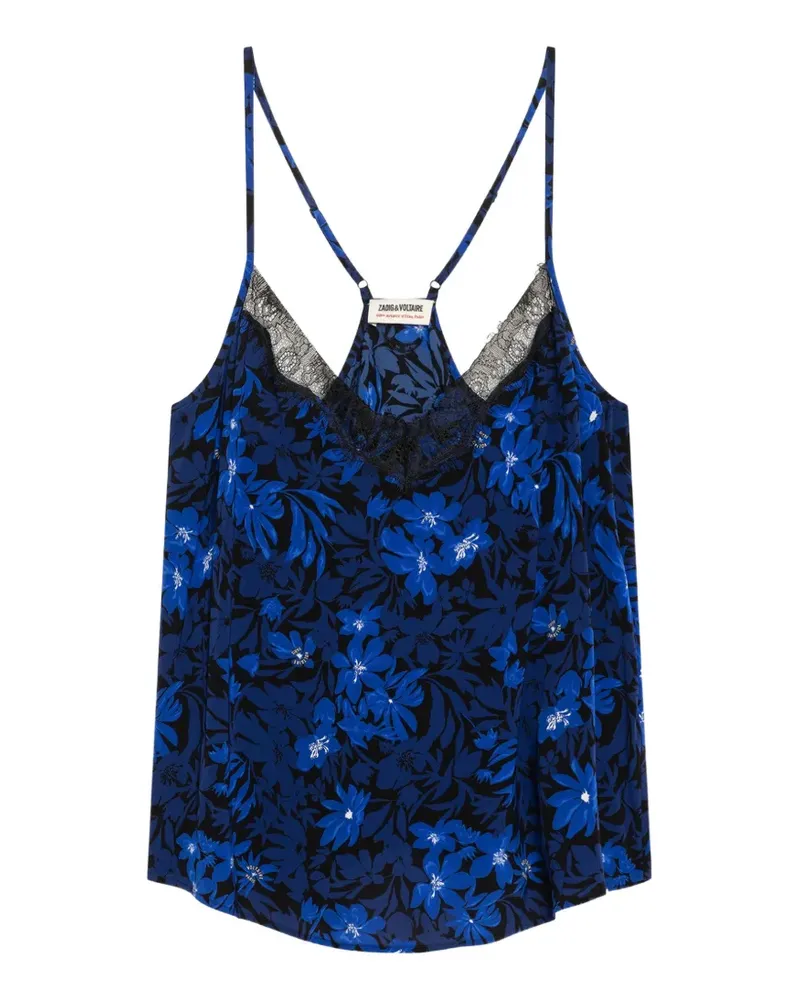 Zadig & Voltaire Cespa Camisole-Top - Blau Blau