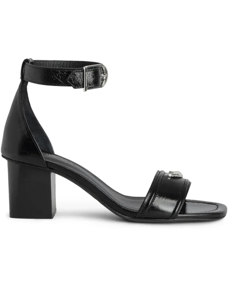 Zadig & Voltaire Caprese Wings Sandalen 63mm - Schwarz Schwarz