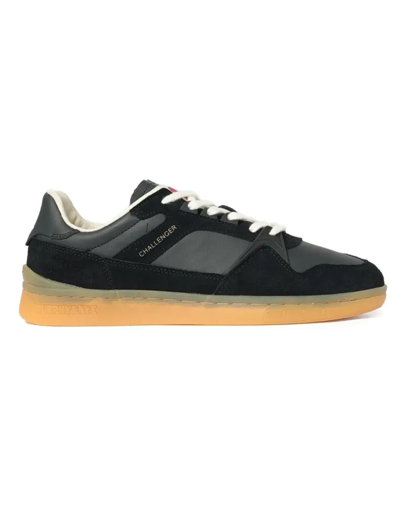 Murphy & Nye Challenger Sneakers mit Einsätzen - Schwarz Schwarz