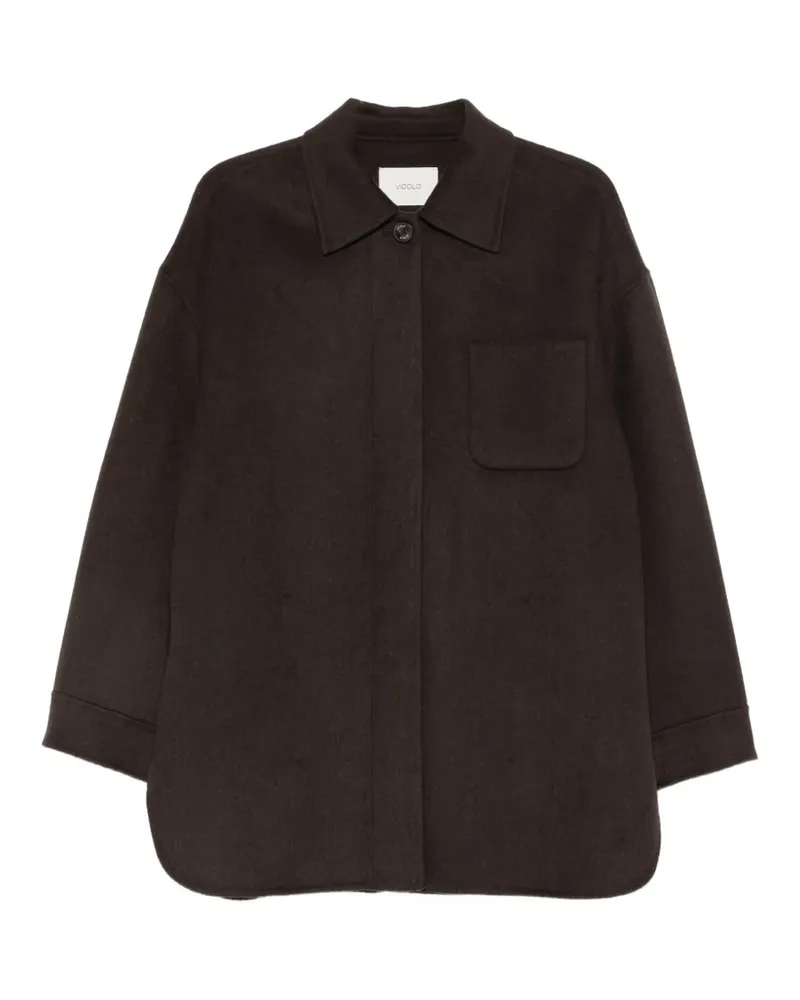 VICOLO Jacke mit aufgesetzten Taschen - Braun Braun