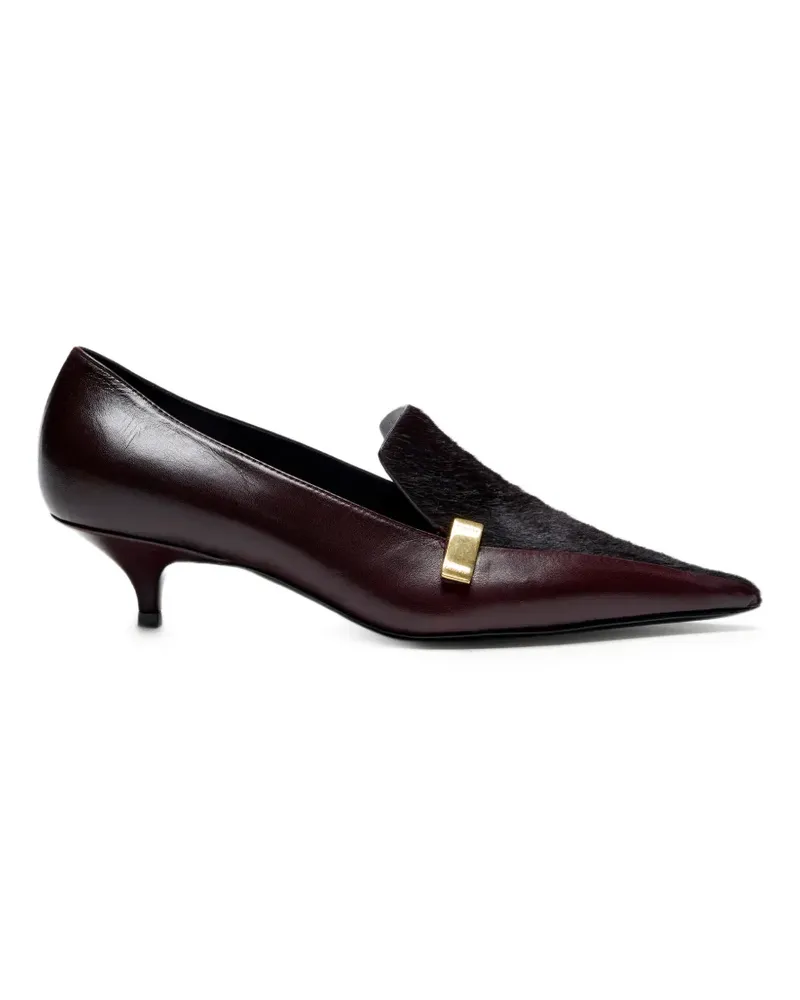 Proenza Schouler Slash Loafer aus Kalbshaar - Rot Rot