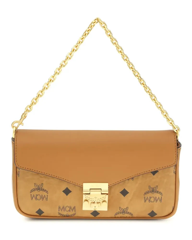 MCM mini Tracy chain-strap cross-body bag - Braun Braun
