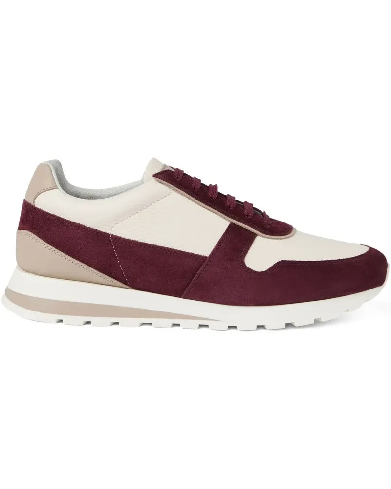 Brunello Cucinelli Sneakers aus Wildleder - Nude Nude