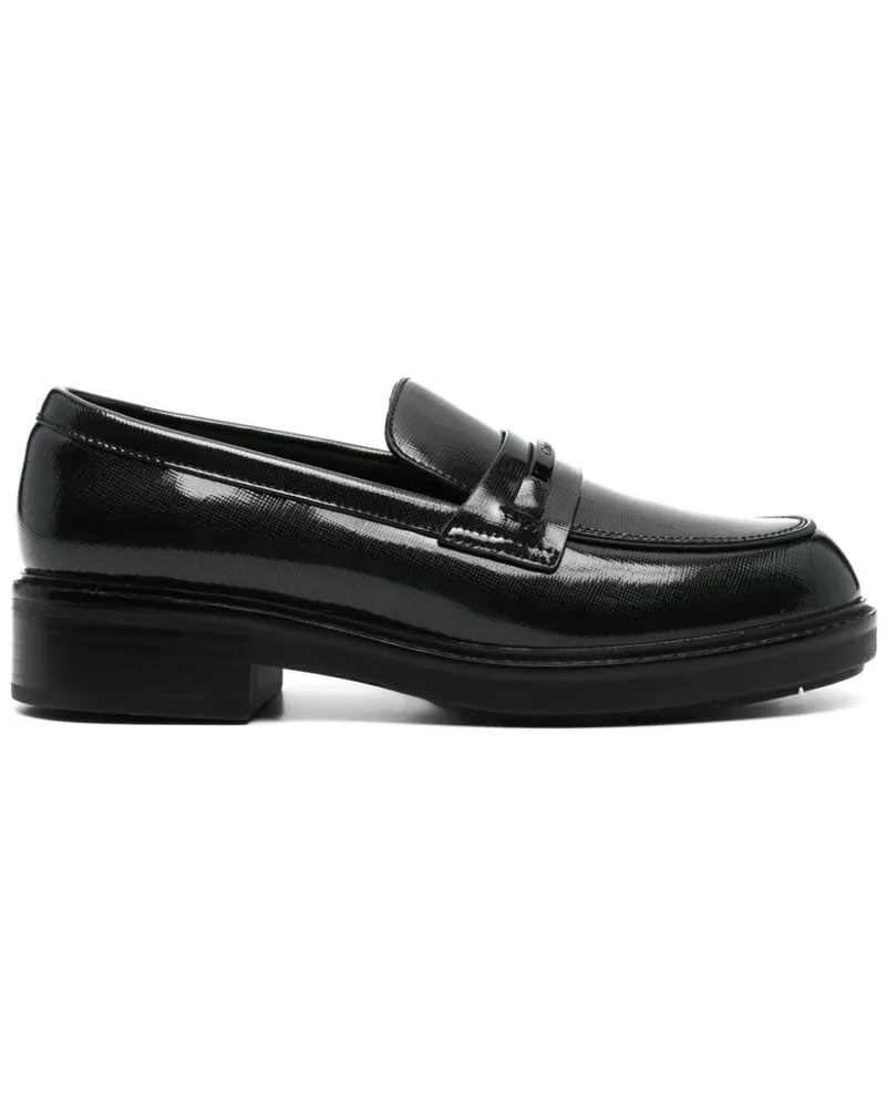 Calvin Klein Loafer in Lackoptik Schwarz