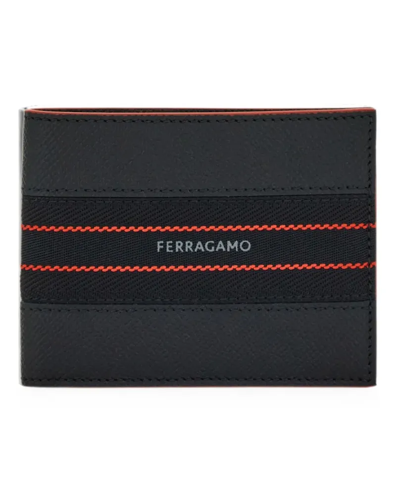 Ferragamo logo-detail wallet - Schwarz Schwarz