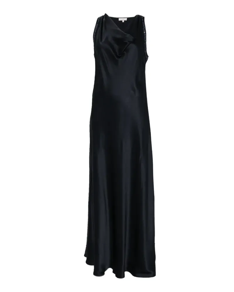 Antonelli Firenze Marcus embellished cowl-neck maxi dress - Schwarz Schwarz