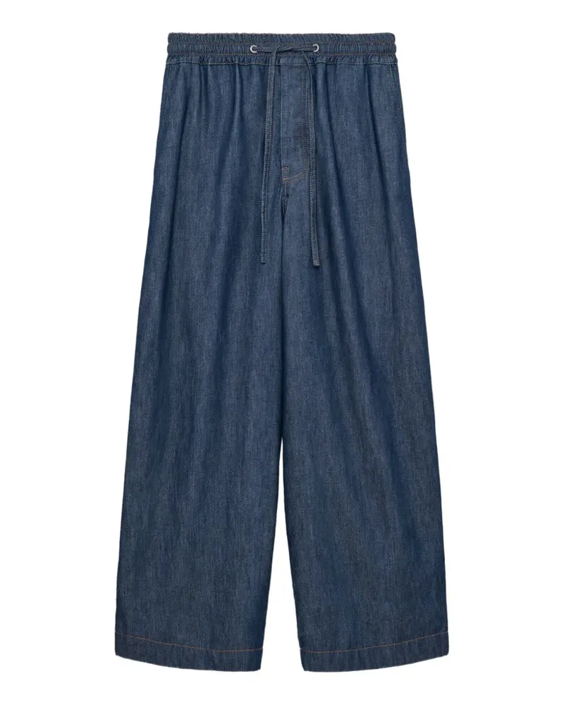 Loewe Hose mit Kordelzug - Blau Blau