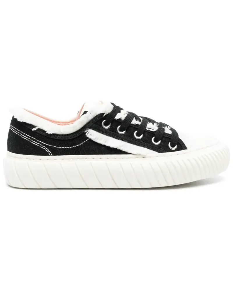 BOTH Sneakers mit Fransen - Weiß Weiß