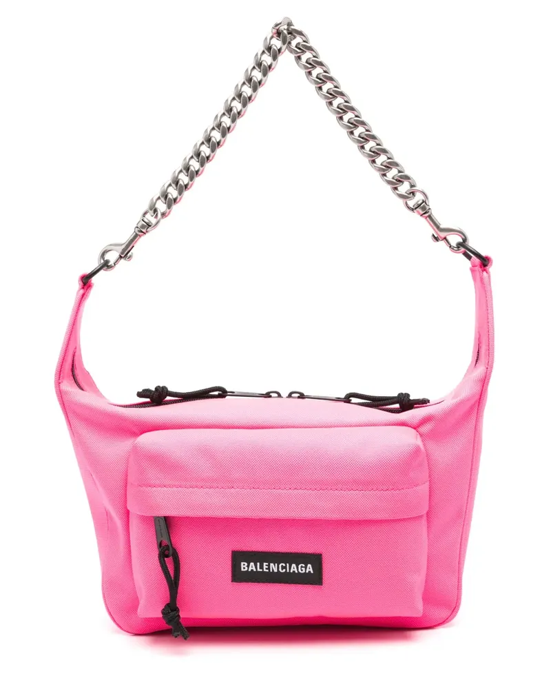 Balenciaga Mittelgroße Raver Schultertasche - Rosa Rosa