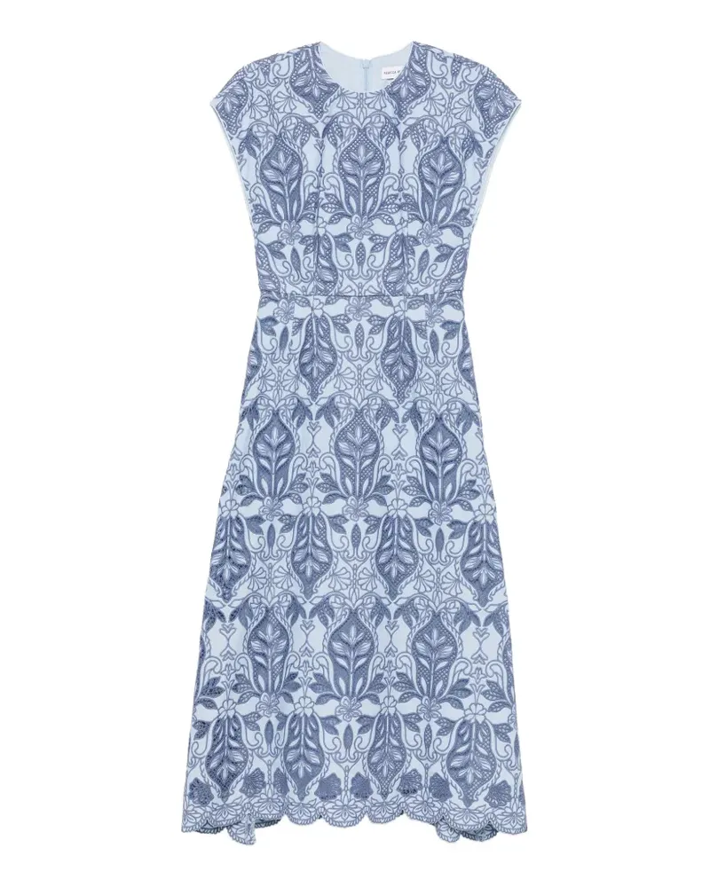Rebecca Vallance Blooming Lanterns Maxikleid mit Stickerei - Blau Blau