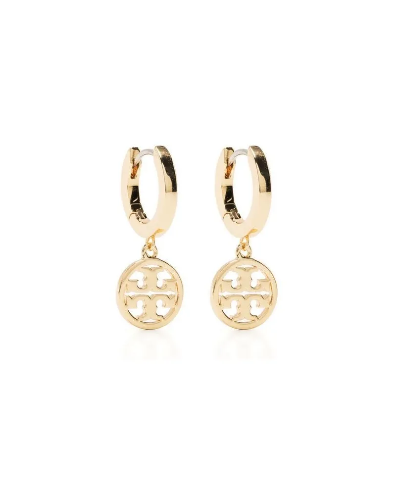 Tory Burch Double-T Ohrringe - Gold Gold