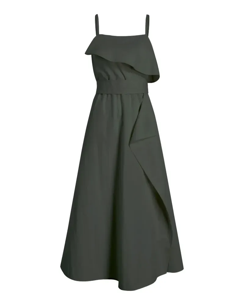 Proenza Schouler Reign dress in washed cotton - Grün Grün