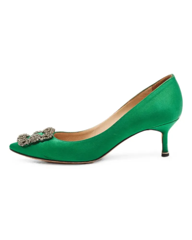 Manolo Blahnik Hangisi pumps - Grün Grün