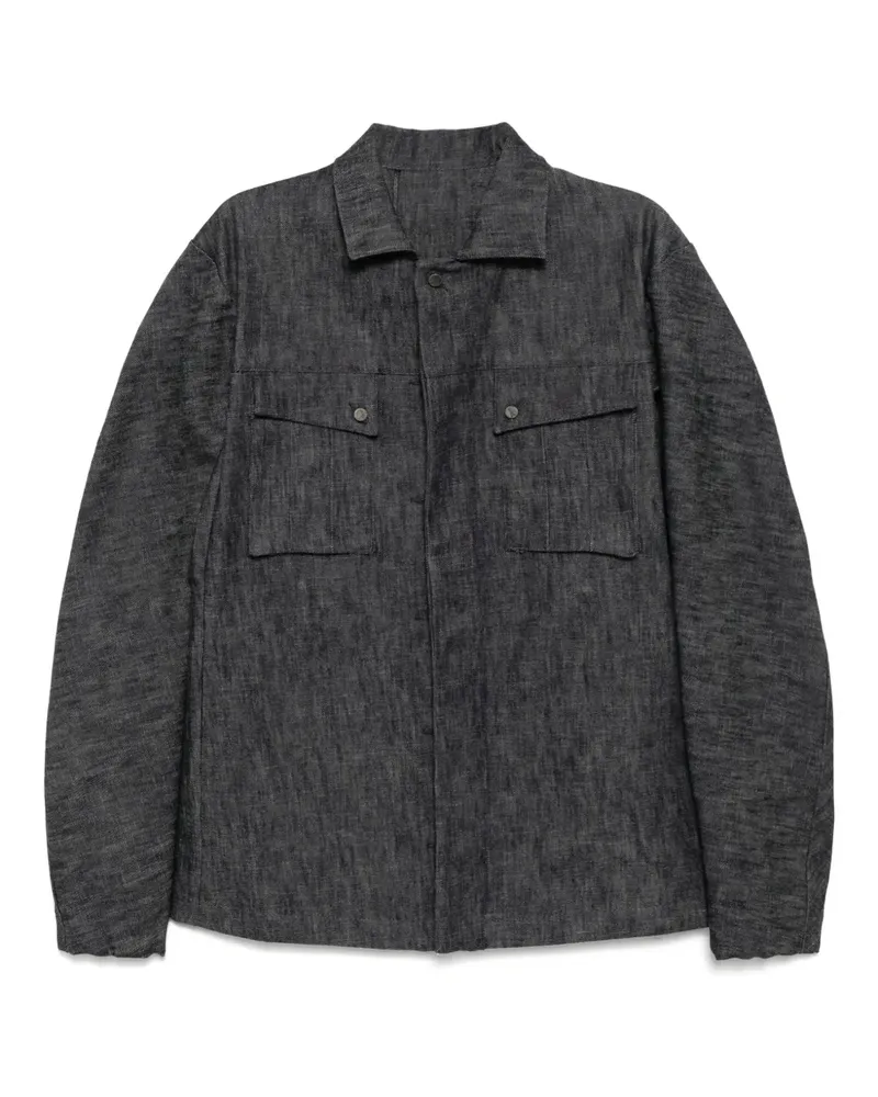 Boris Bidjan Saberi Klassische Jeansjacke - Blau Blau