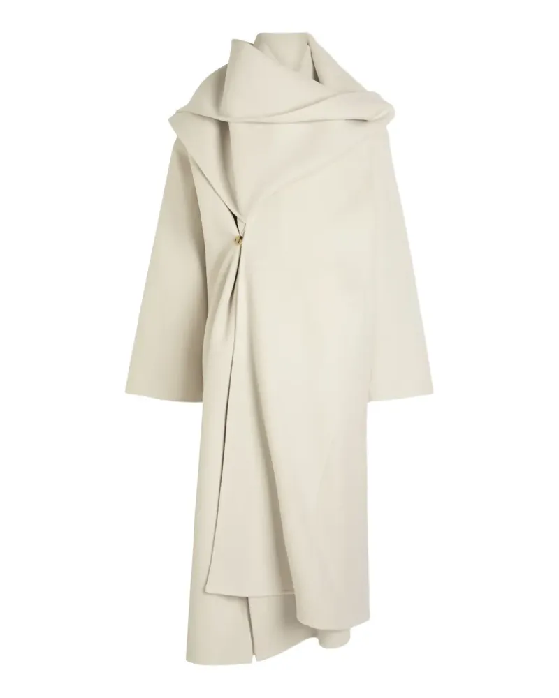 Calvin Klein Amelia Mantel mit Drapierung - Nude Nude