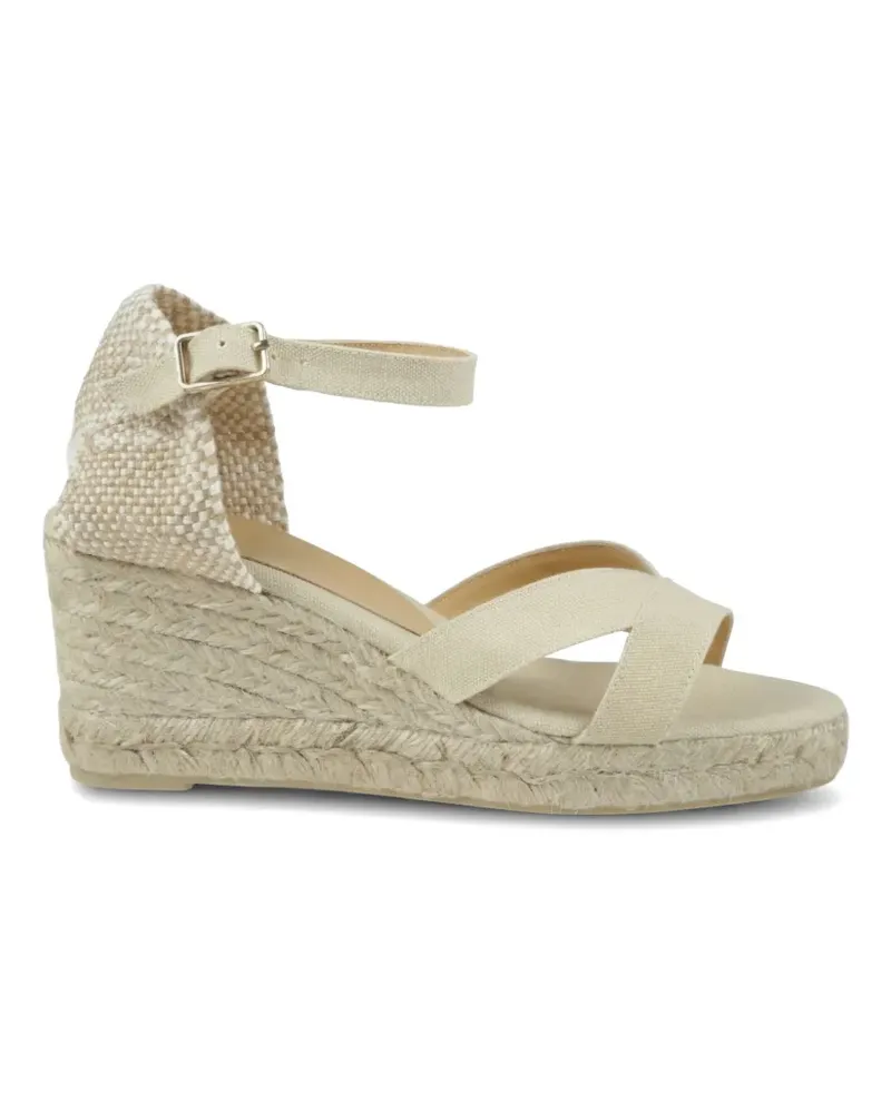 Castañer Bruna Wedge-Espadrilles - Nude Nude