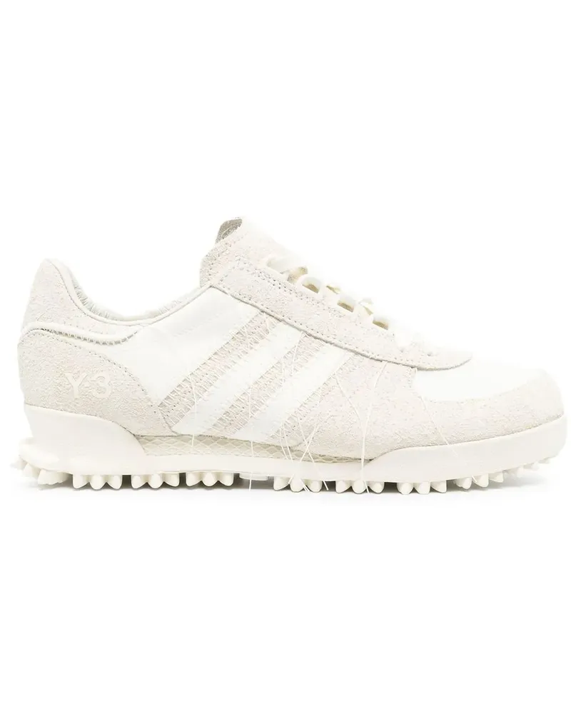 Y-3 Sneakers aus Wildleder - Nude Nude