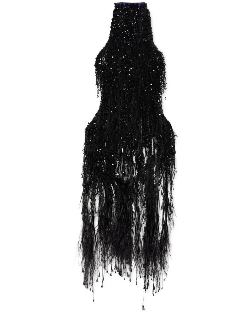 Dsquared2 Bluse mit Kristallen - Schwarz Schwarz