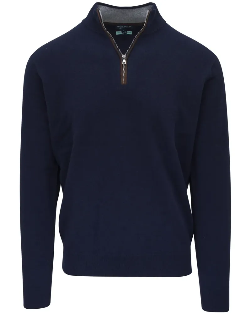 Peter Millar Gestrickter Pullover - Blau Blau