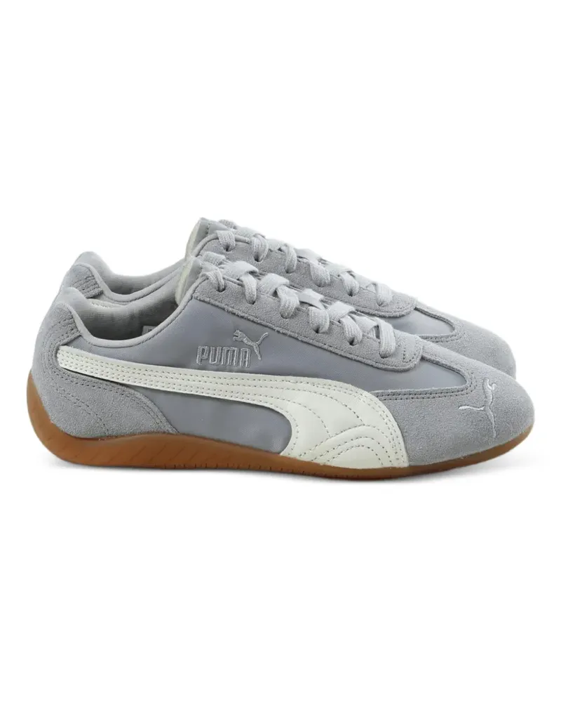 Puma Speedcat suede-panelled logo-embroidered sneakers - Grau Grau