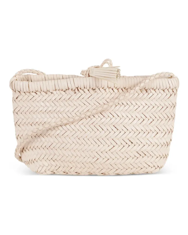 Dragon Diffusion Geflochtene Minsu Umhängetasche - Nude Nude