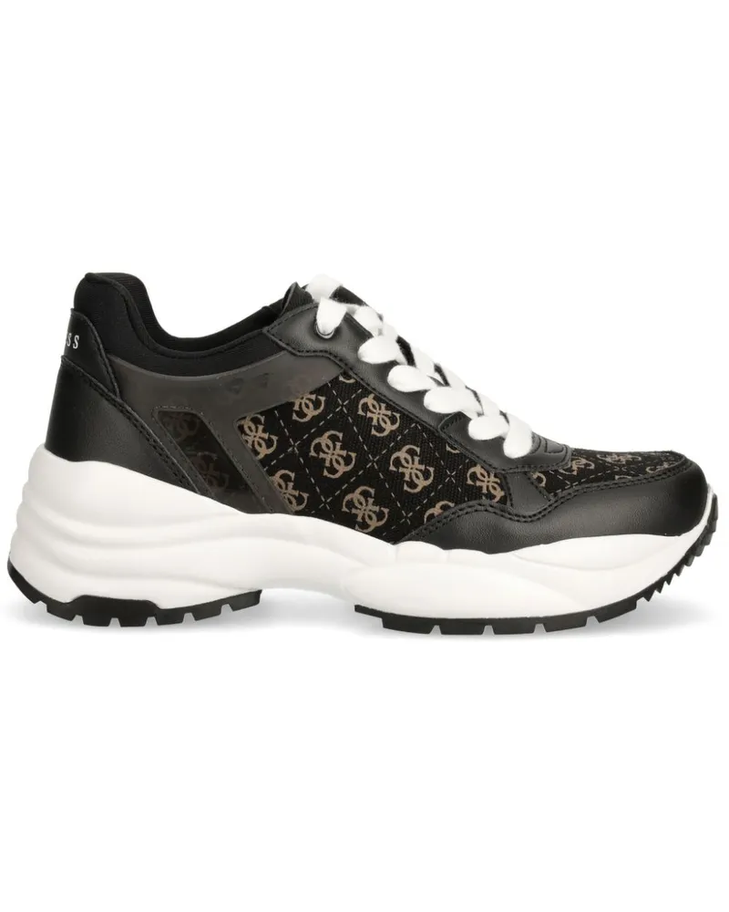 Guess Runner Samra Sneakers - Schwarz Schwarz