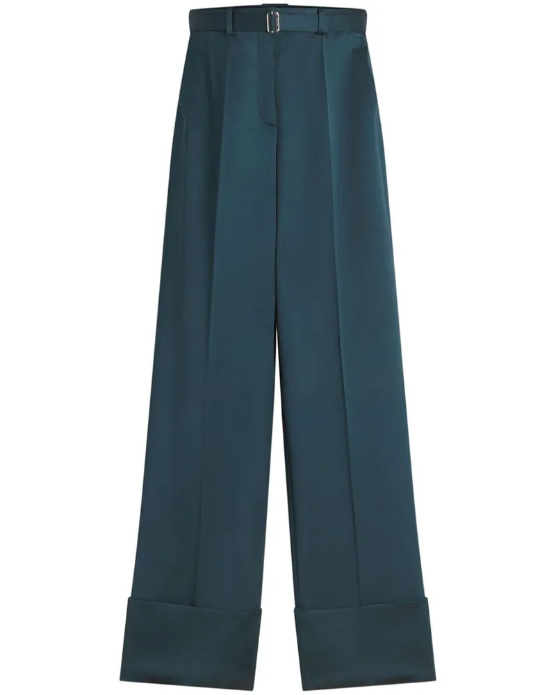 Lanvin Hose mit Gürtel - Blau Blau