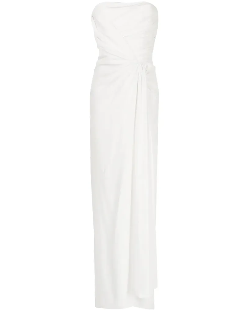 Dolce & Gabbana Abendkleid mit Schlitz - Weiß Weiß