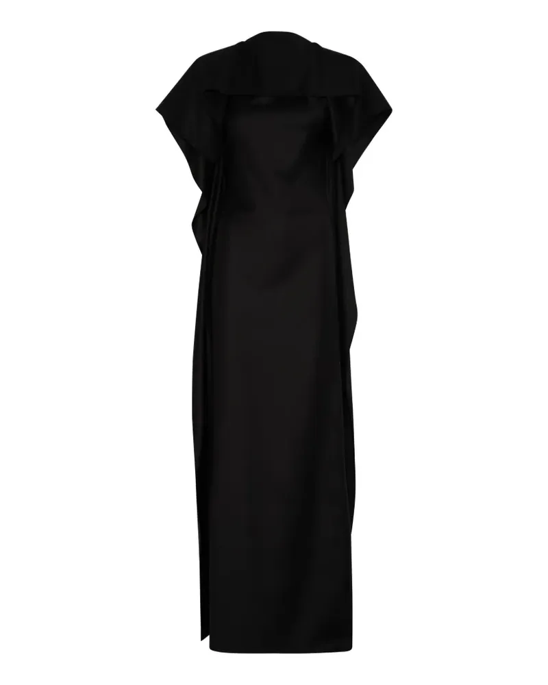 Jean Paul Gaultier Drapiertes Kleid - Schwarz Schwarz