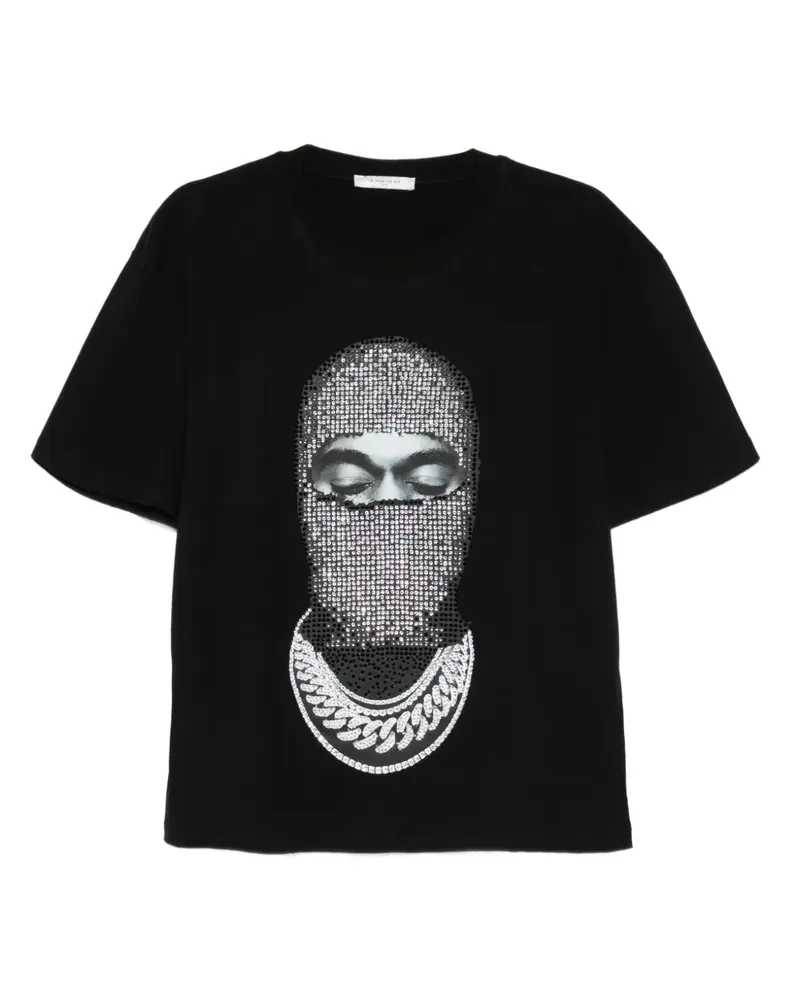 IH NOM UH NIT embellished graphic t-shirt - Schwarz Schwarz