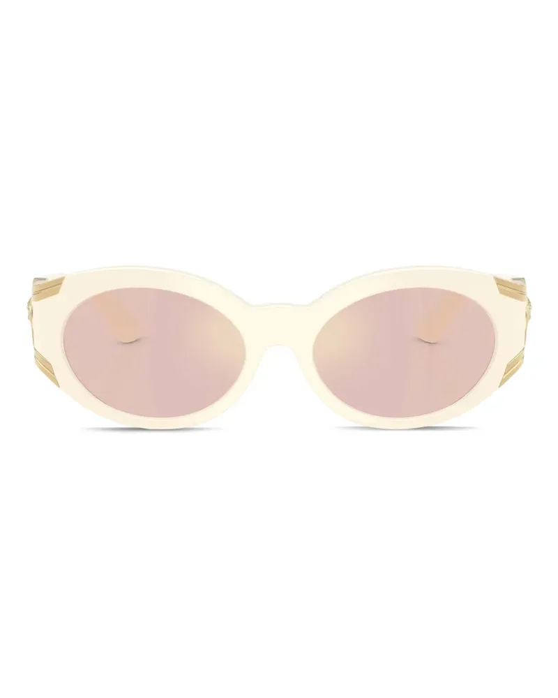 Versace Medallion Sonnenbrille - Nude Nude