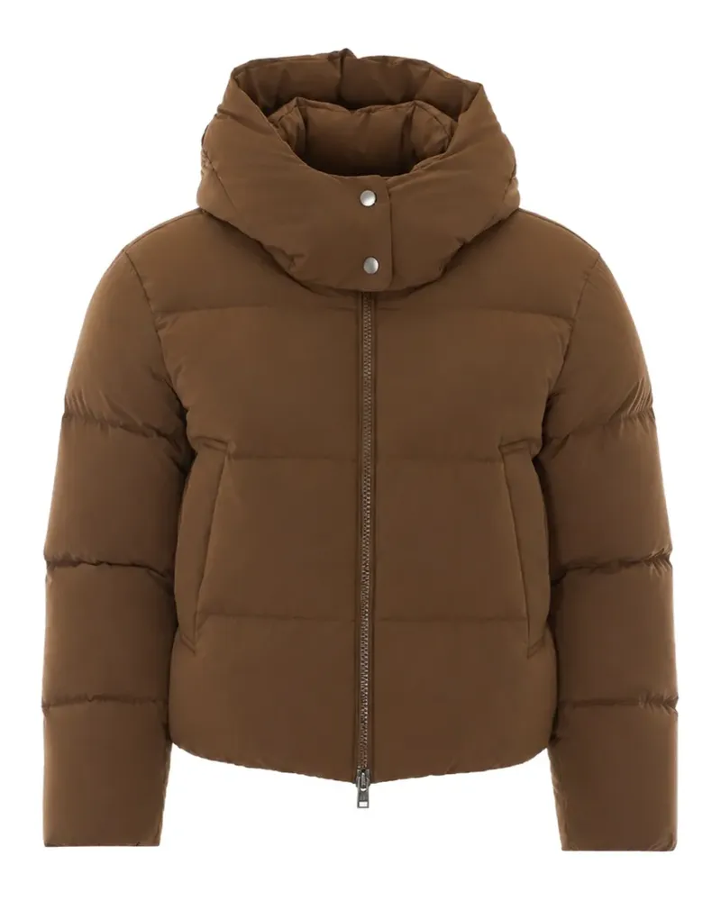 Woolrich Madison Steppjacke mit Kapuze - Braun Braun