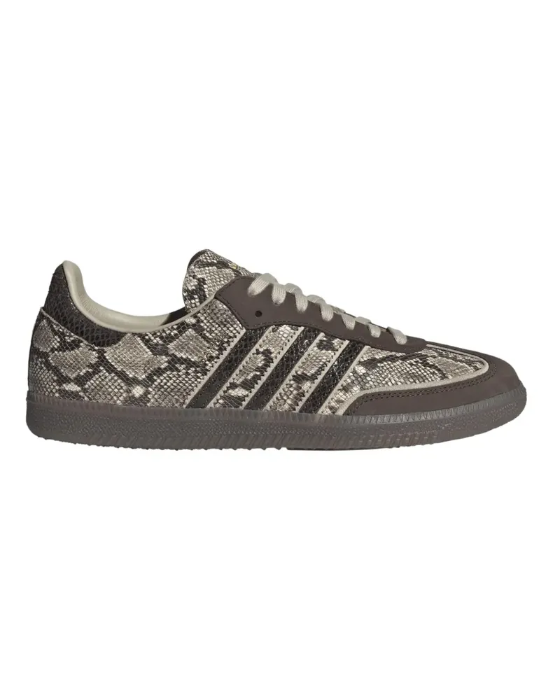 adidas Samba OG snakeskin-effect sneakers - Braun Braun
