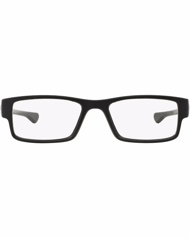 Oakley Eckige Airdrop Brille - Schwarz Schwarz