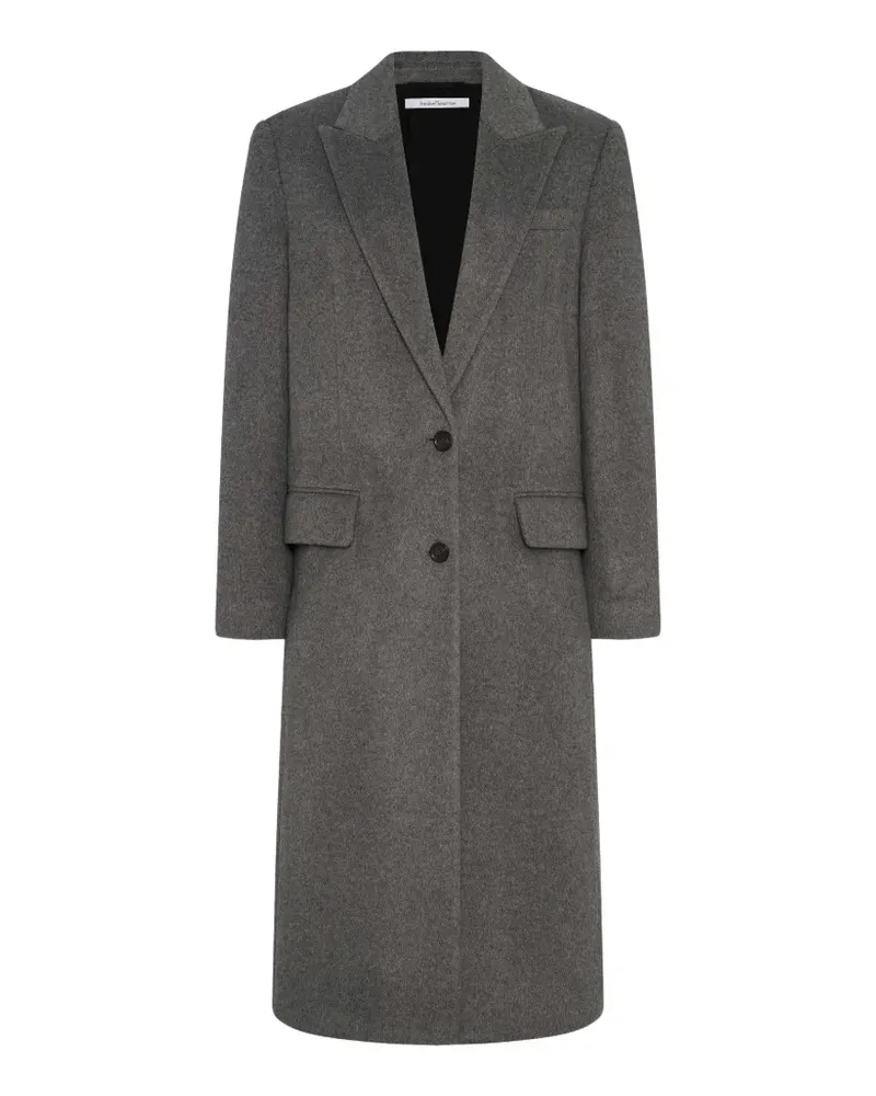 Another Tomorrow tailored cashmere coat - Grau Grau