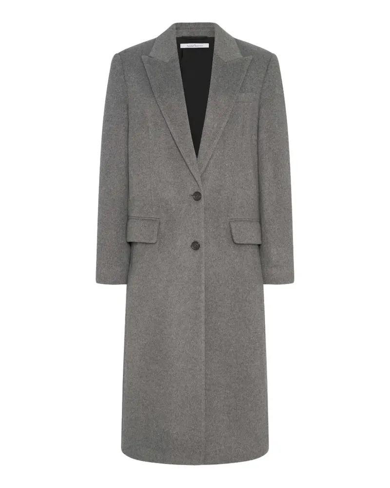 Another Tomorrow tailored cashmere coat - Grau Grau