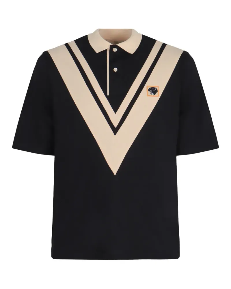 Valentino Garavani short-sleeves polo shirt - Schwarz Schwarz