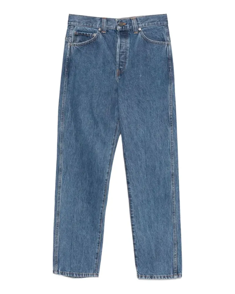 KHAITE Corben belt-loop jeans - Blau Blau