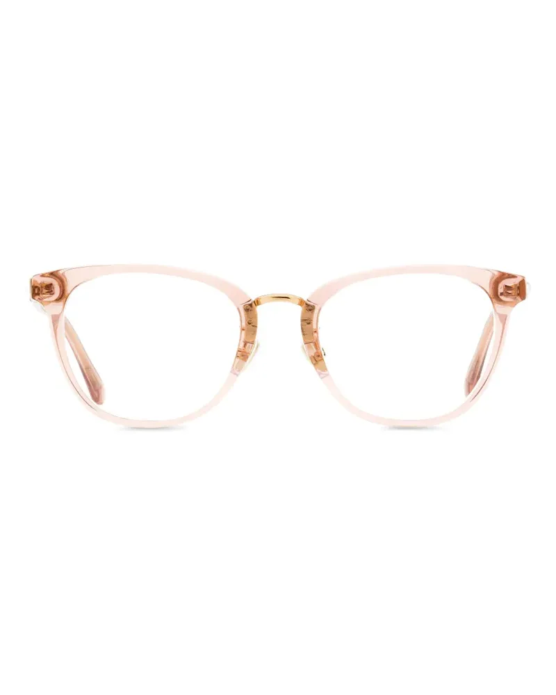 Jimmy Choo crystal-embellished glasses - Rosa Rosa