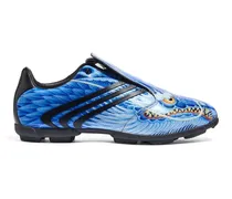 dragon-print sneakers - Blau