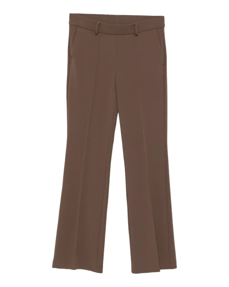 Cambio Ausgestellte Francoise Hose - Braun Braun